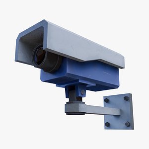Stylized Rigged  Security Camera