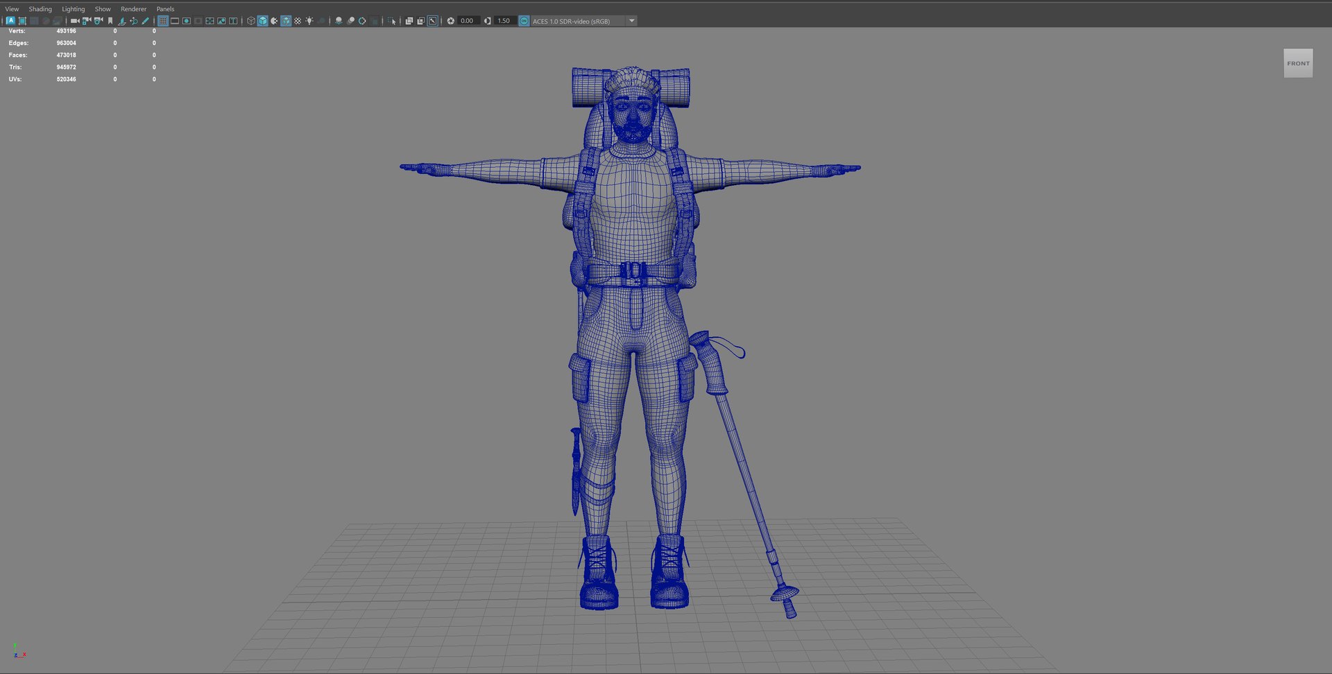 Semi-Realistic Traveler Ben - MAYA and Blender Rigged 3D model https://p.turbosquid.com/ts-thumb/sq/4nrL9I/Pp/benpolycount/png/1762430204/1920x1080/fit_q87/cd254fd941d62a6edc3c7bf57c85c96b060f1898/benpolycount.jpg