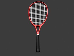 tennis racket 3d model