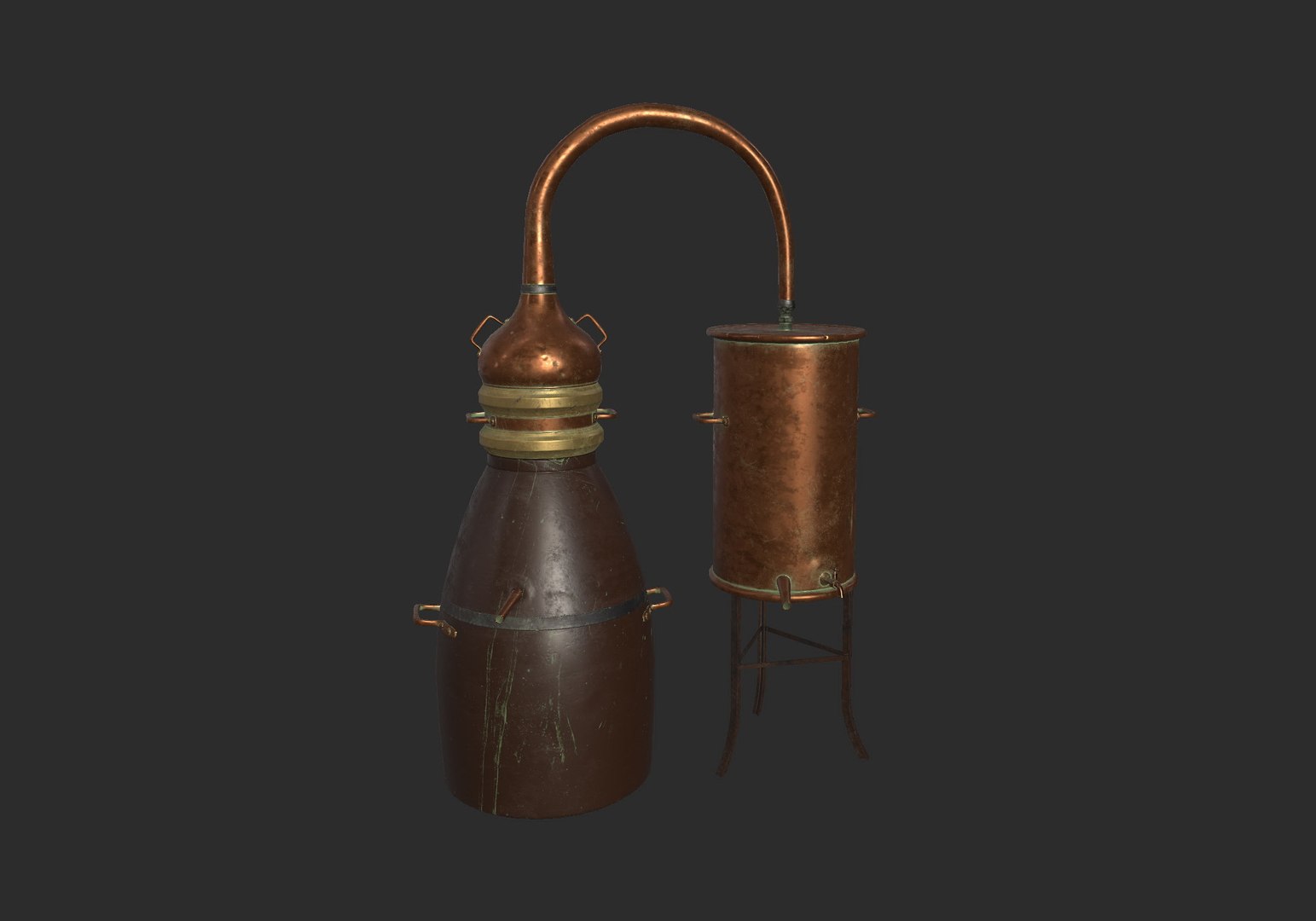 old distillation 3D https://p.turbosquid.com/ts-thumb/sq/8vGA0x/0DGyNWXV/bandicam20200719155425515/jpg/1595175150/1920x1080/fit_q87/5acd6eb40f870730fdc9c3441d7d039613279a9b/bandicam20200719155425515.jpg