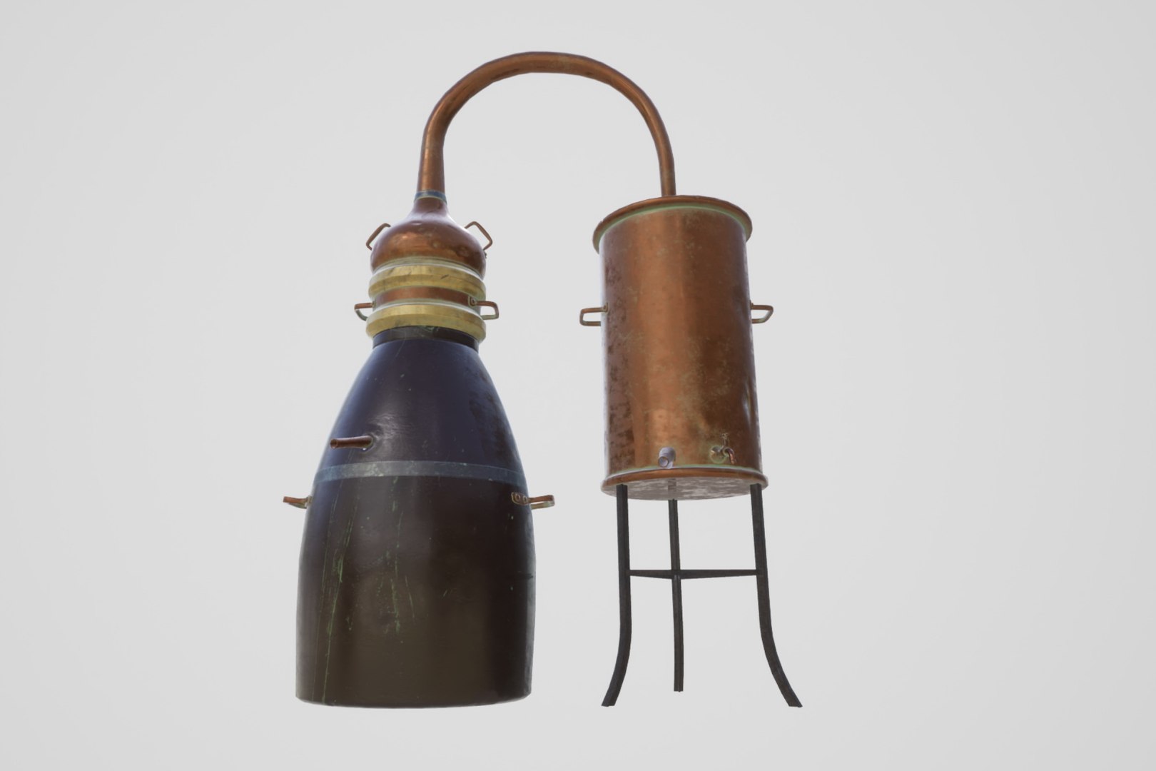 old distillation 3D https://p.turbosquid.com/ts-thumb/sq/8vGA0x/i0sdIo6y/bandicam20200719174625437/jpg/1595175150/1920x1080/fit_q87/7f1451d6b9354638c102fa2760a7704f987f4cfb/bandicam20200719174625437.jpg