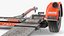 Plataforma rodante de remolque con eje Dirt U-Haul