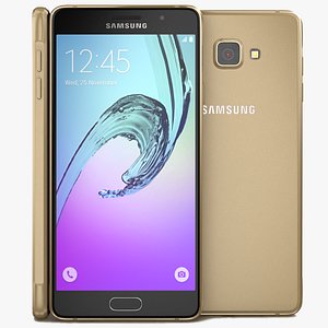 3d model samsung galaxy a7 2016