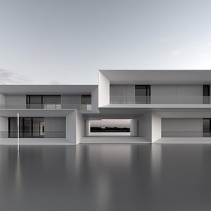 Futuristic Modern VillaV3