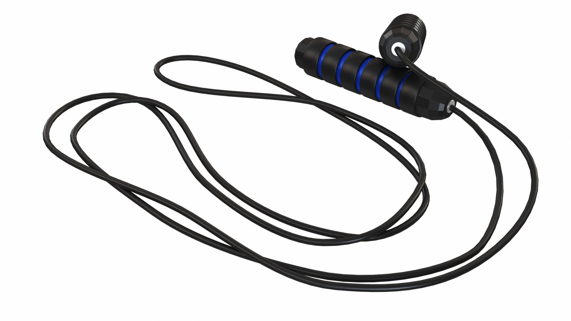 Pilates Jump Rope Blue 3D Model - TurboSquid 1947502