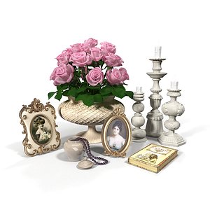 3d model set decor