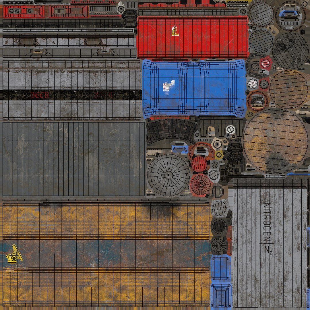 3D pack industrial warehouse - https://p.turbosquid.com/ts-thumb/sq/LzRsZb/NWFlgkKr/barrelsdrums_uvlayout2/jpg/1599488861/1920x1080/fit_q87/b1aba5322f466b694c29bc3d76823ff91c9c79e9/barrelsdrums_uvlayout2.jpg