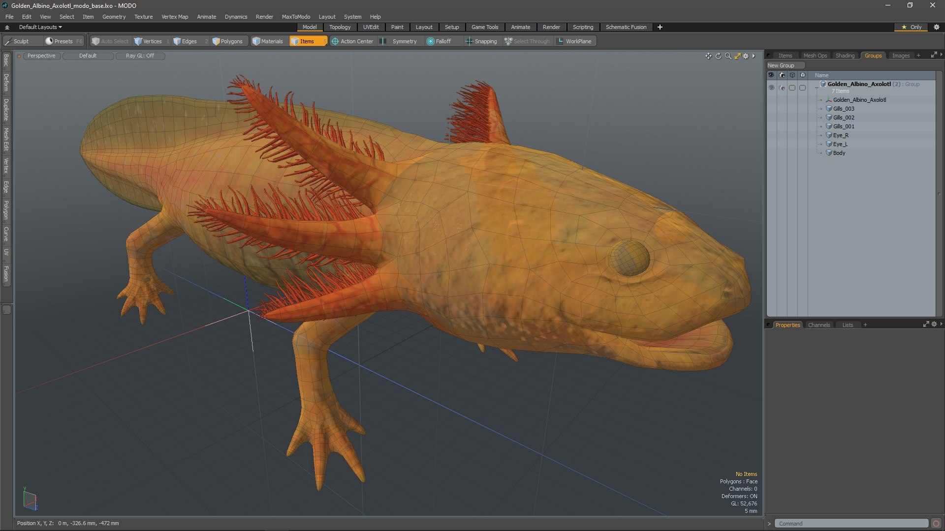 Golden Albino Axolotl 3D https://p.turbosquid.com/ts-thumb/sq/MuVRzW/KO/goldenalbinoaxolotlmb3dmodel021/jpg/1711487141/1920x1080/fit_q87/351c8606e98a8c28f35e7e56d688c009ee7824c6/goldenalbinoaxolotlmb3dmodel021.jpg