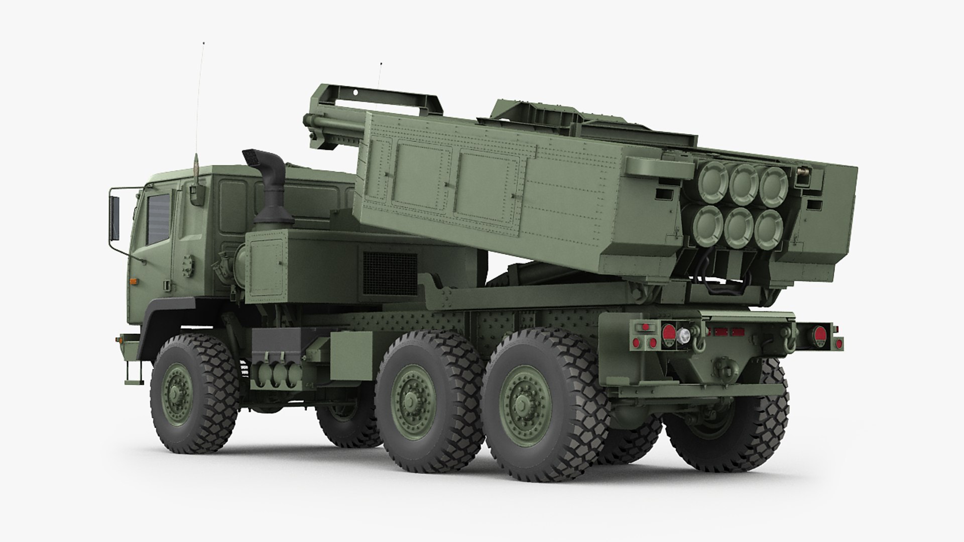 M142 Himars Army Truck 3D Model - TurboSquid 1401269