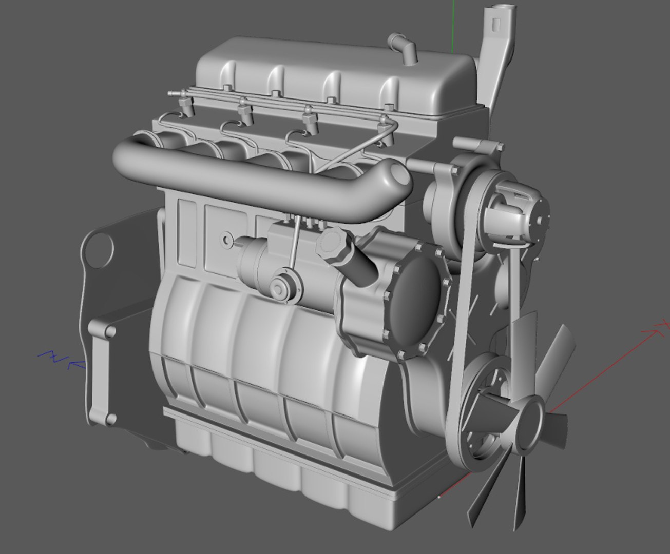 3d model engine