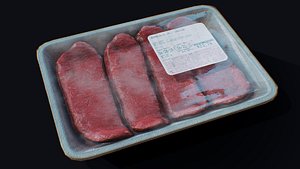 fresh meat package 3D model