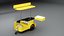3D Mobile Food Cart hot-Dog