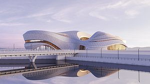 Futuristic building 49
