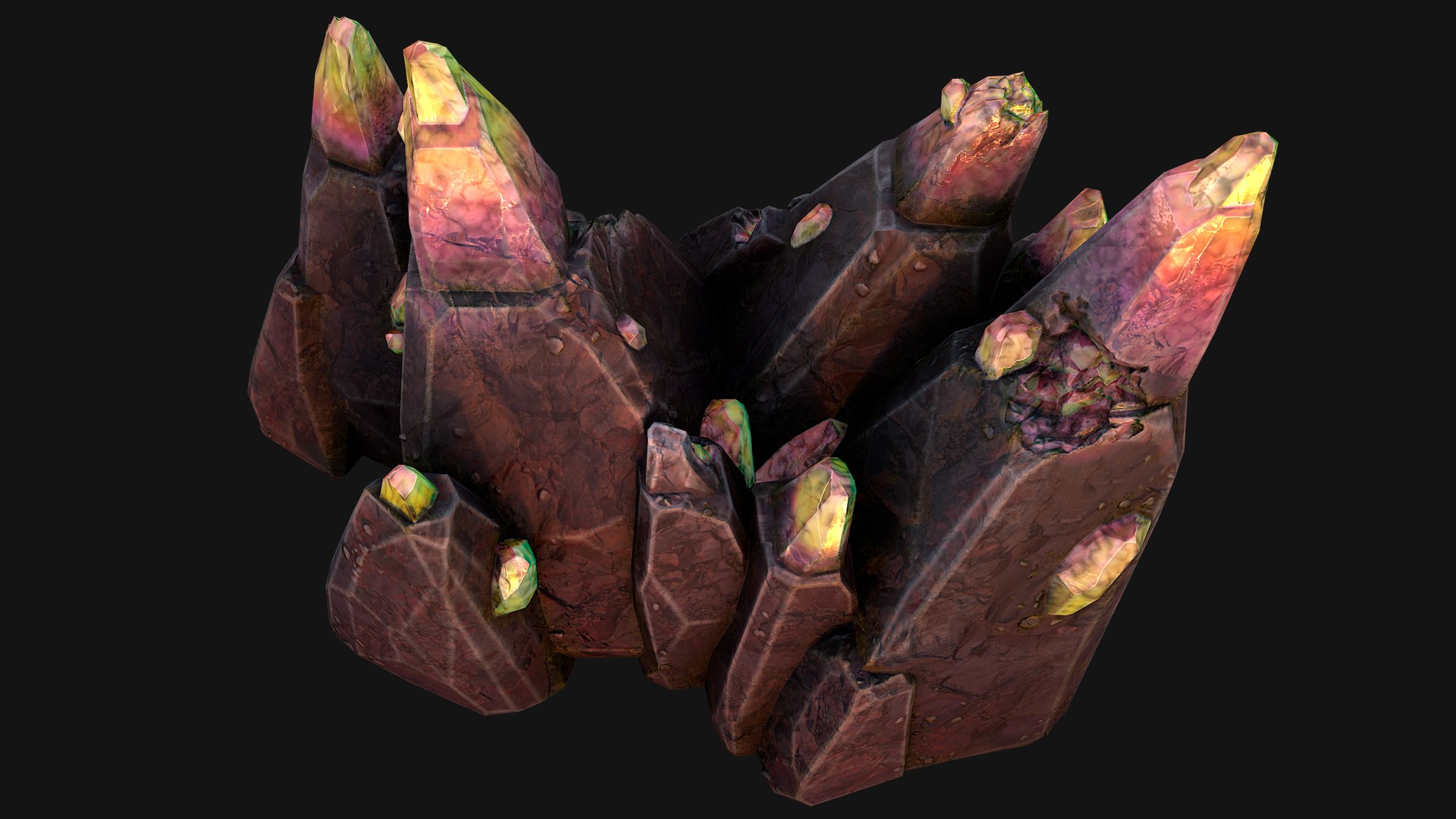 3D Cave Crystal Gemstone Ore model https://p.turbosquid.com/ts-thumb/sq/dkmS63/HA/obsidiancrystalorange33/png/1731857010/1920x1080/fit_q87/b83719a4b92ccf9b8213c5caf0af9fbd59a87dc6/obsidiancrystalorange33.jpg