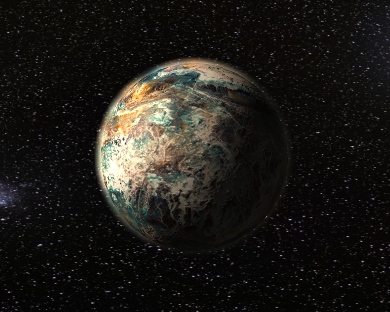 3D Alien Planet Model - TurboSquid 1315905