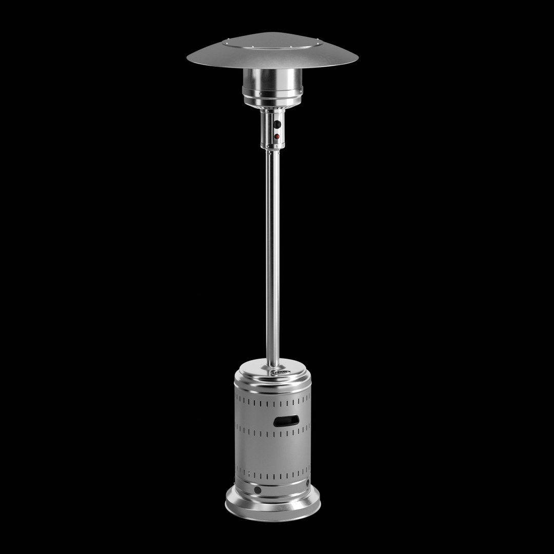 Stainless Steel Commercial Patio Heater 3d Model Turbosquid 1992993