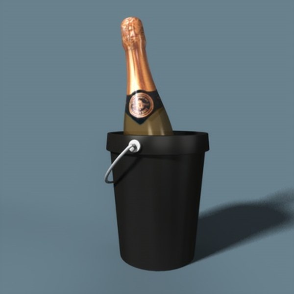 3dsmax bucket wine