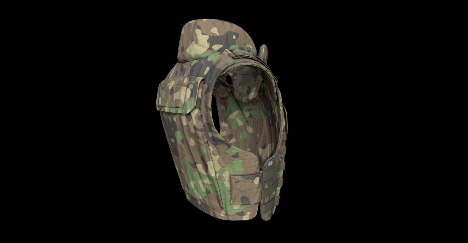 modelo 3d Armadura corporal 01 - TurboSquid 2263110