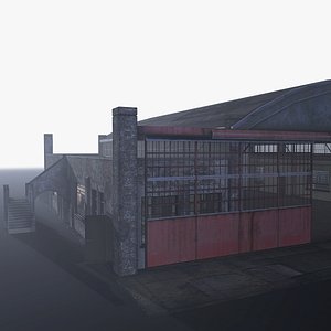 annexe interior hangar model