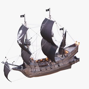 Pirate Ship 3D model