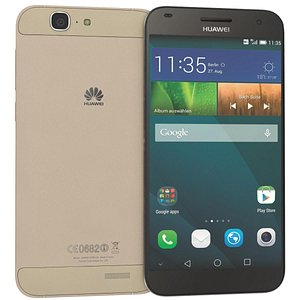 3d model huawei ascend g7 gold