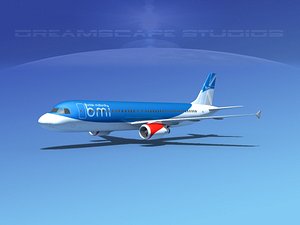 3d a320 airbus