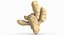 3D ginger subdivision displacement