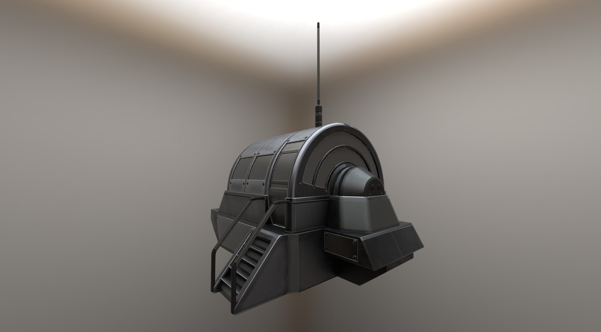 drivers cap module basic 3d model