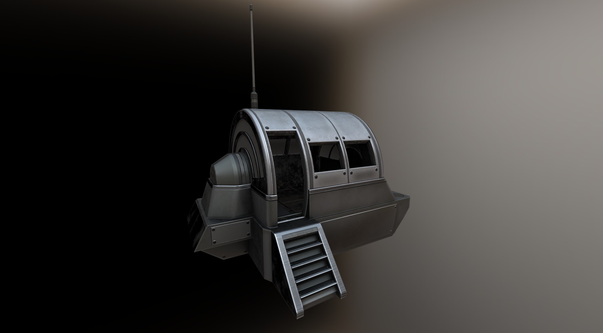 drivers cap module basic 3d model