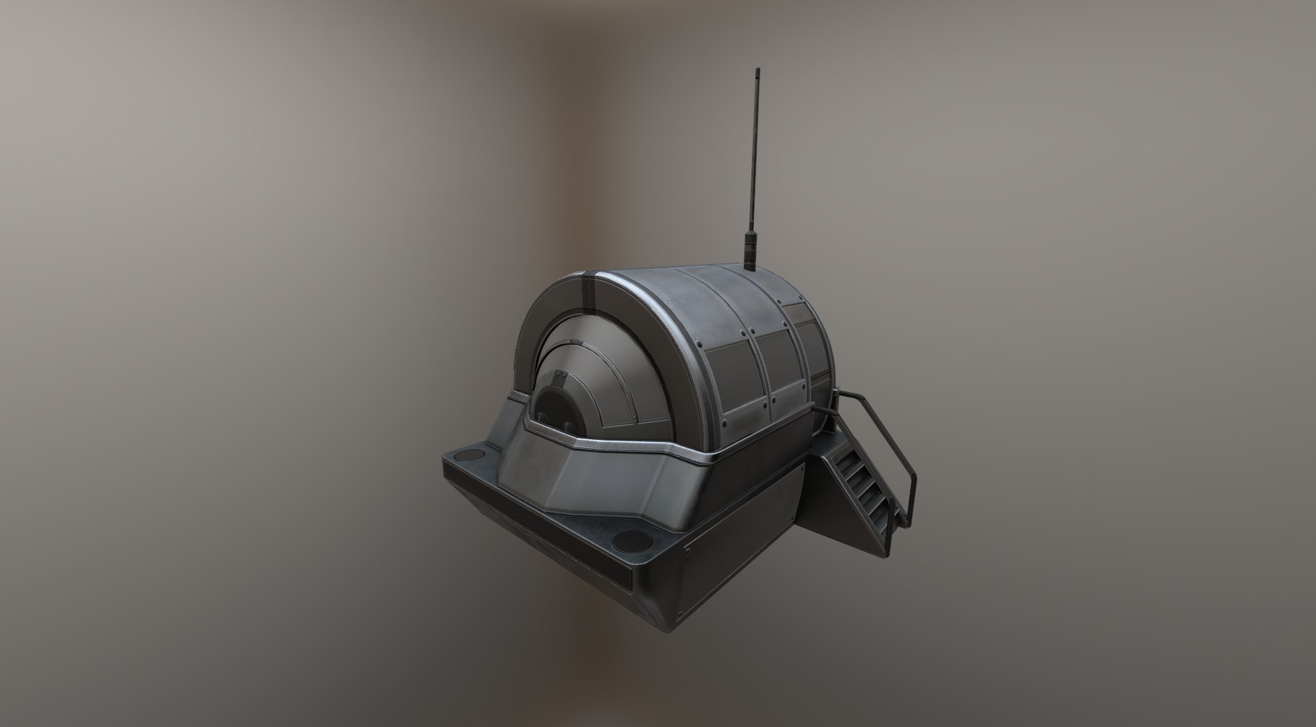 drivers cap module basic 3d model