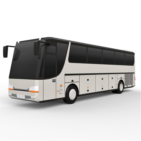 3D cartoon coach bus 2021 model - TurboSquid 1663307
