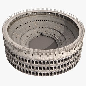 colosseum velarium arena 3d model