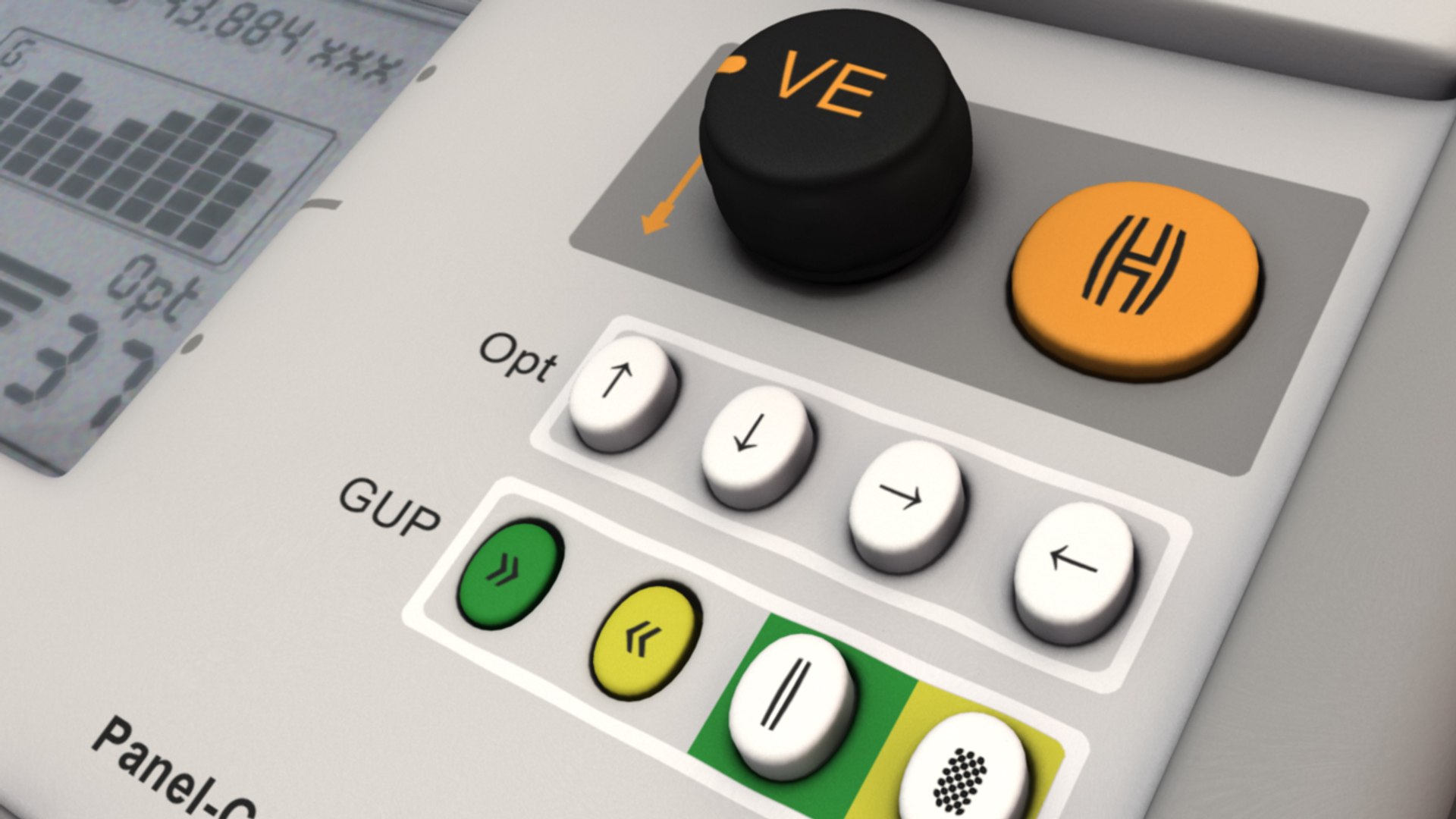3d control panel electric