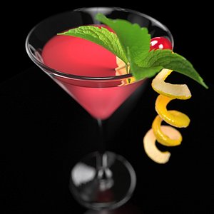 Cosmopolitan cocktail