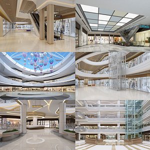 Shopping Mall Collection 09 3D model