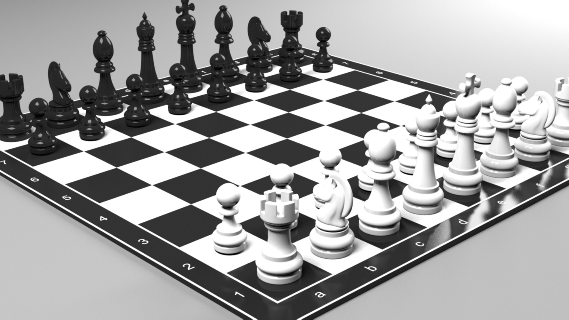 3d Chess Model