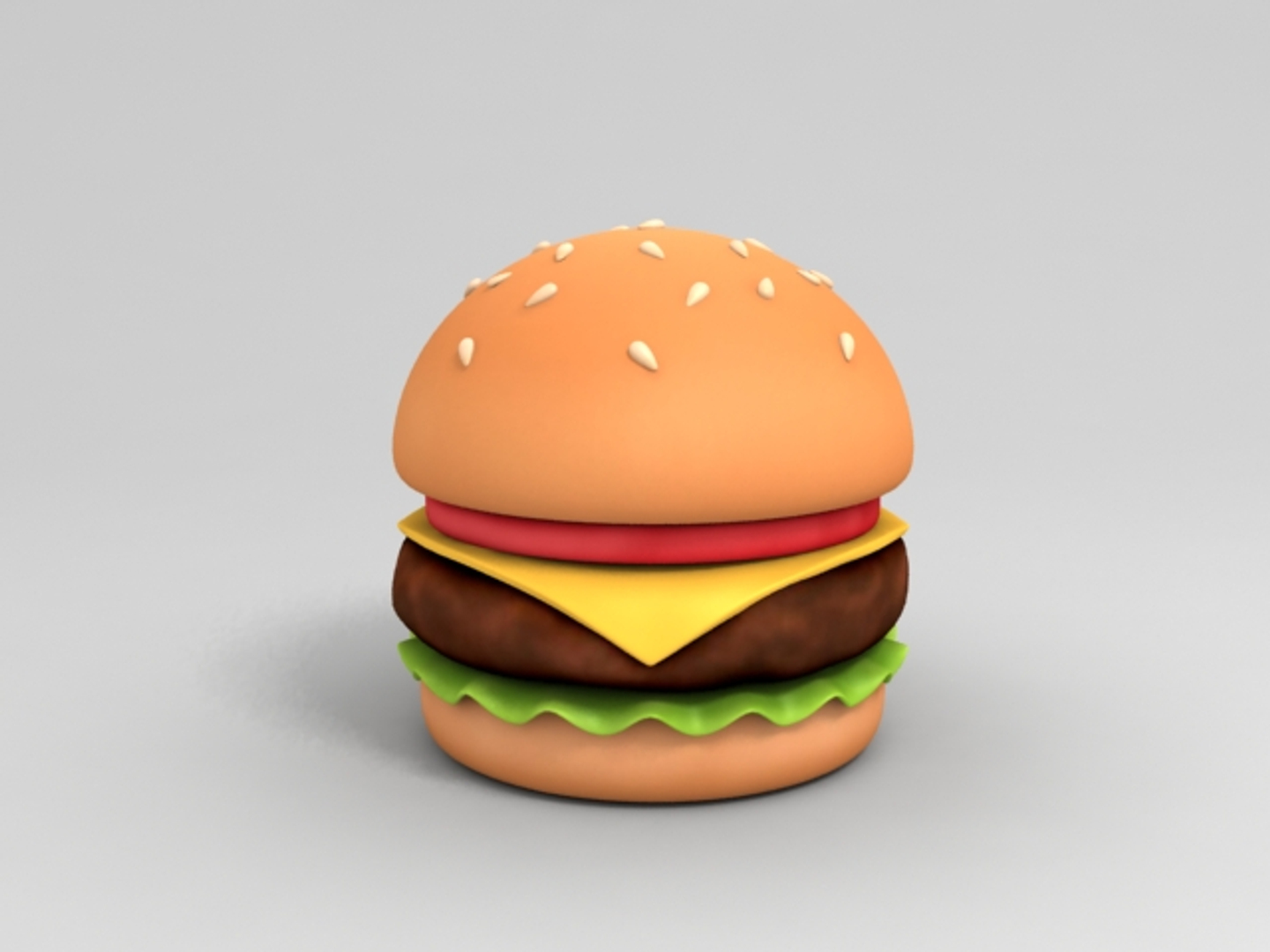 3D model cartoon food pack - TurboSquid 1302664
