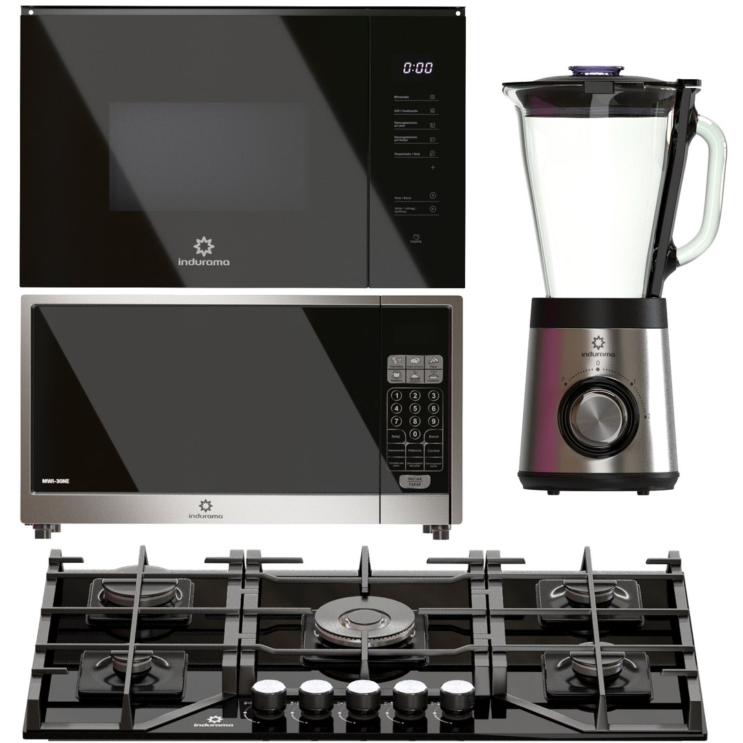 Indurama Kitchen Appliances Set Model - TurboSquid 1737678