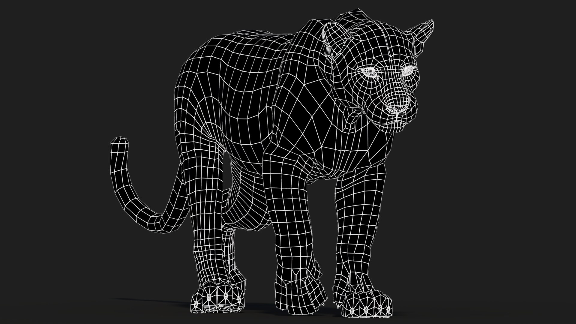 Animated Sri Lankan Leopard 3D Model With Fur 3D Model - TurboSquid 2286259