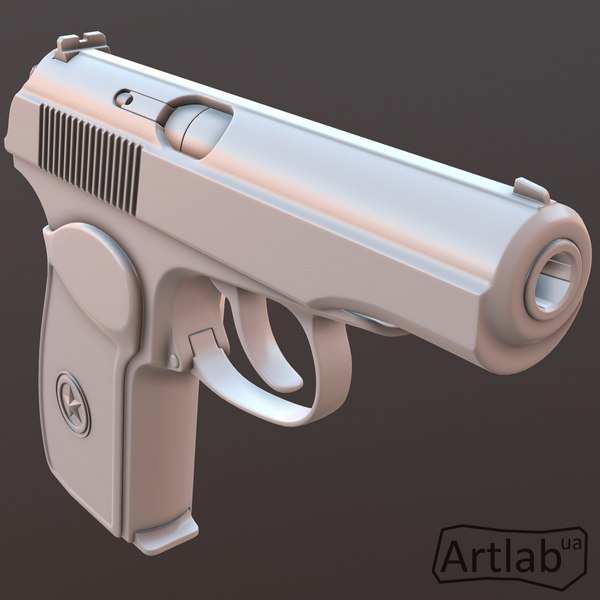 3D PM Makarov - TurboSquid 1936237