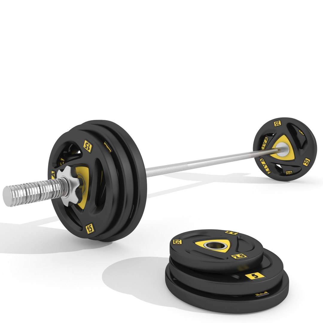 3d Model Barbell Disc