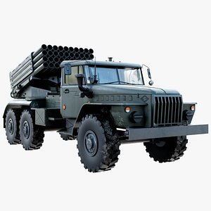 3D 9K51M Tornado-G MRLS model