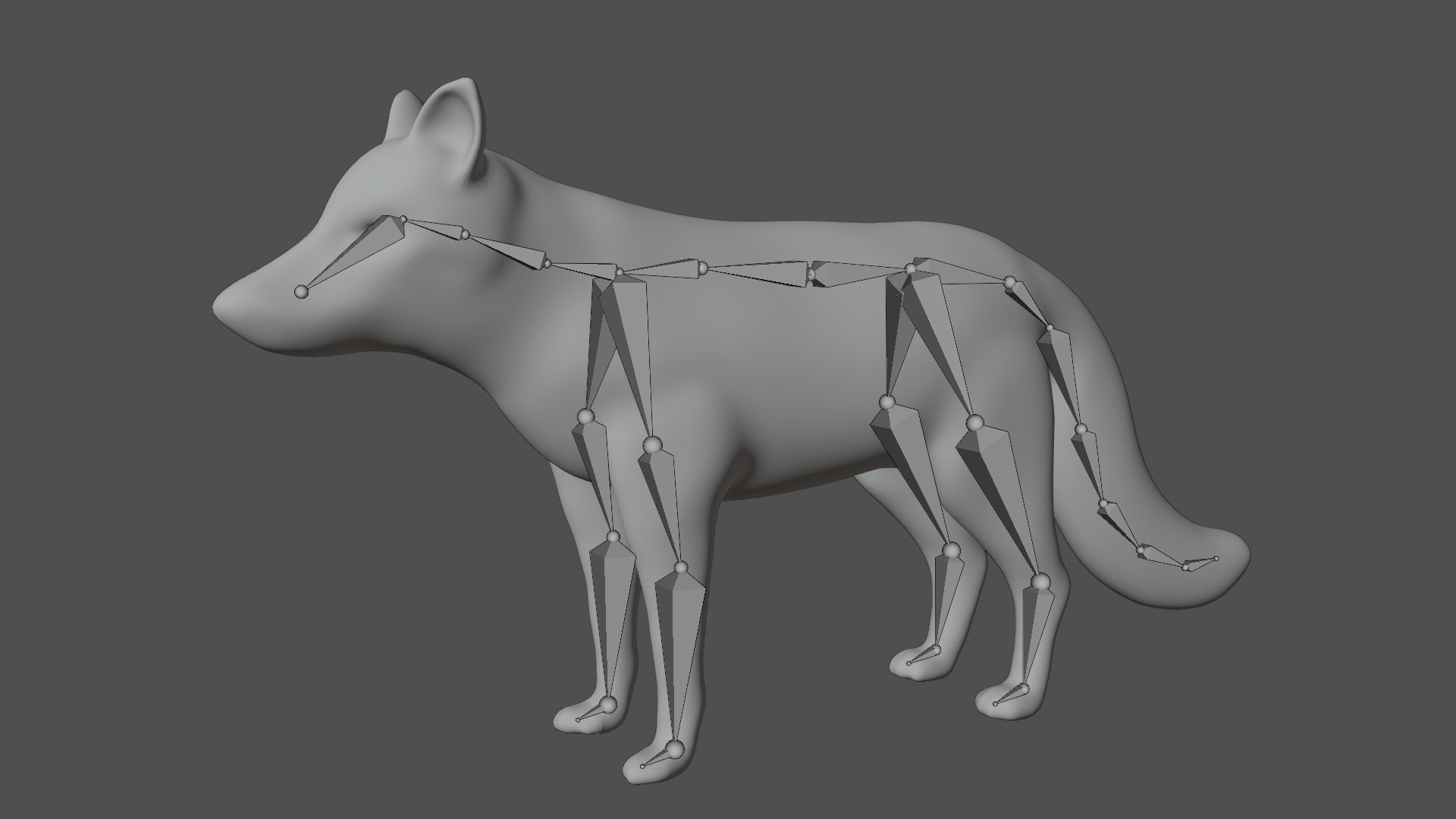 3D model Rigged low poly Fox - TurboSquid 1755007