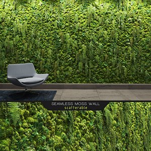 Seamless Moss Wall