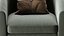 Tub Barrel Accent Chair Faux