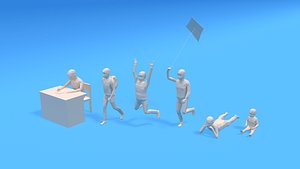 Low Poly Kids Collection Vol 2