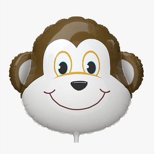 Decoration foil balloon 08 Monkey