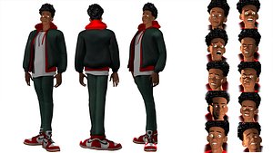 Miles Morales no1 ragged morphed animated
