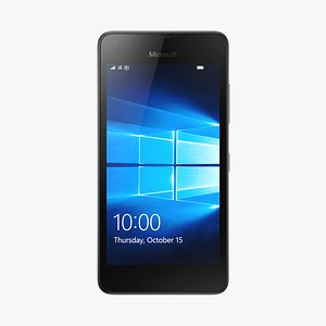 3d realistic microsoft lumia 550