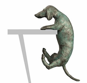 3D model dachshund decor